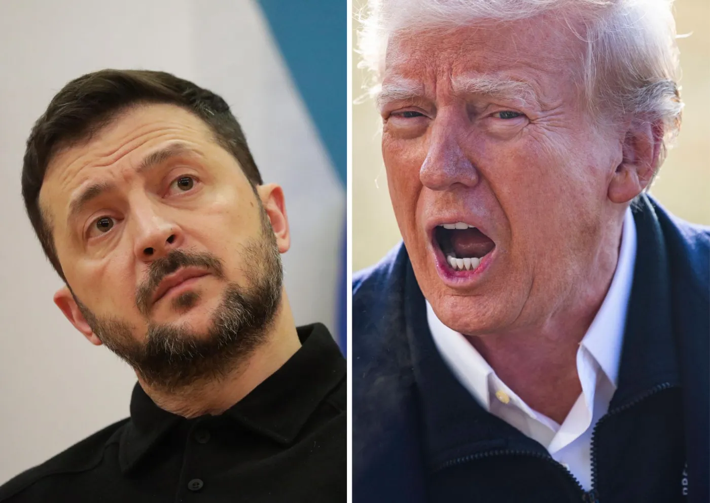 Wołodymyr Zełenski, Donald Trump