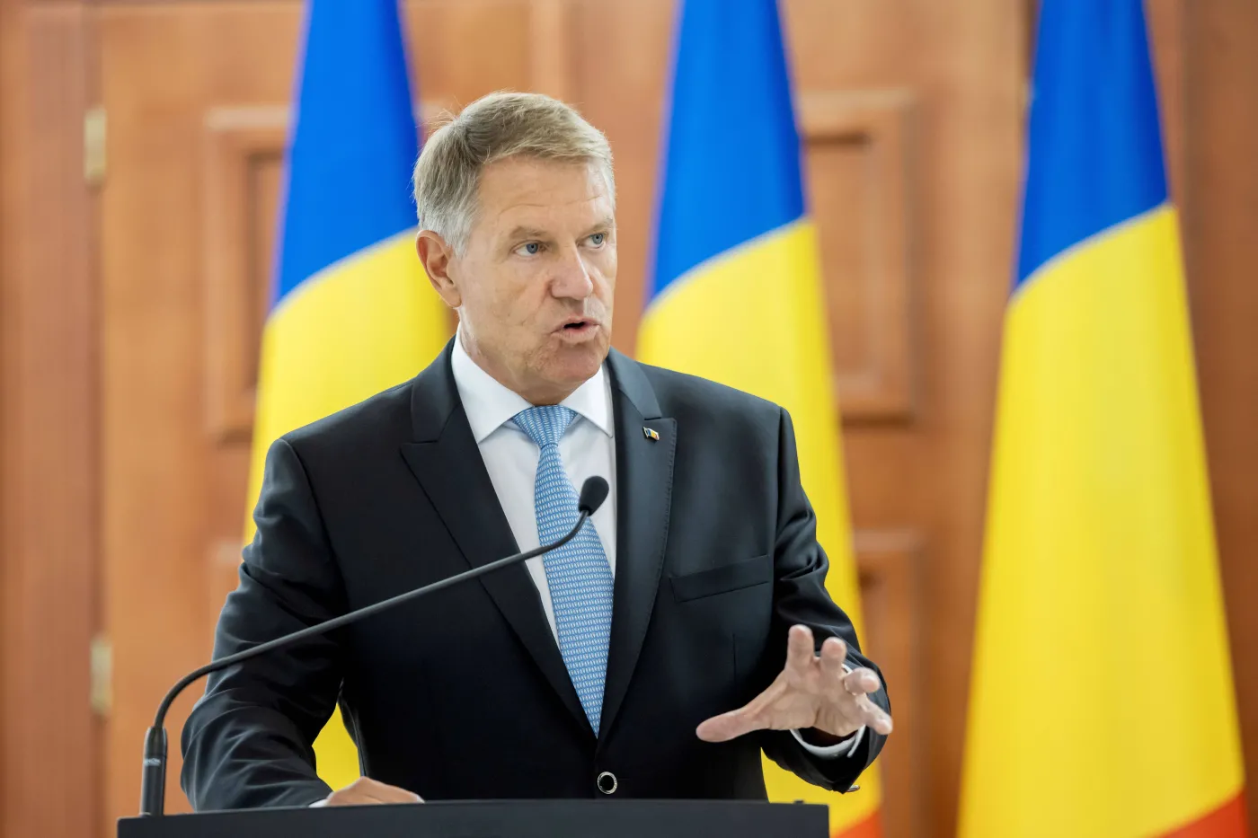 Prezydent Rumunii Klaus Iohannis