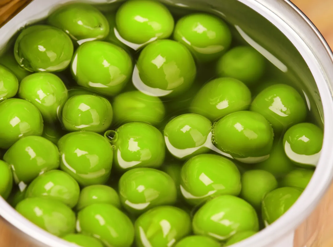 jedzenie posiłek puszka groszek