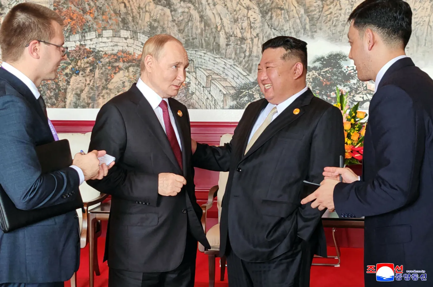 Putin złożył Kimowi życzenia noworoczne. Pochwalił "heroizm" koreańskich żołnierzy w Ukrainie
