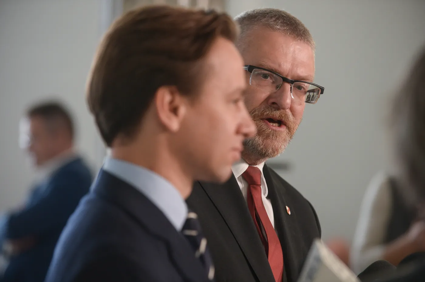 Krzysztof Bosak i Grzegorz Braun
