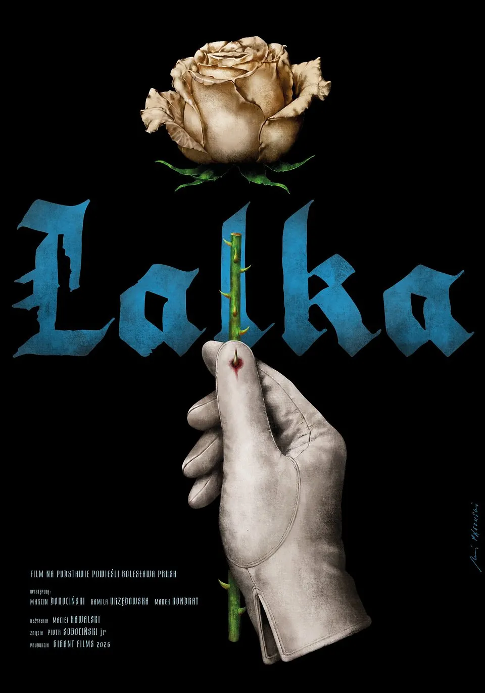 Plakat artystyczny filmu "Lalka"