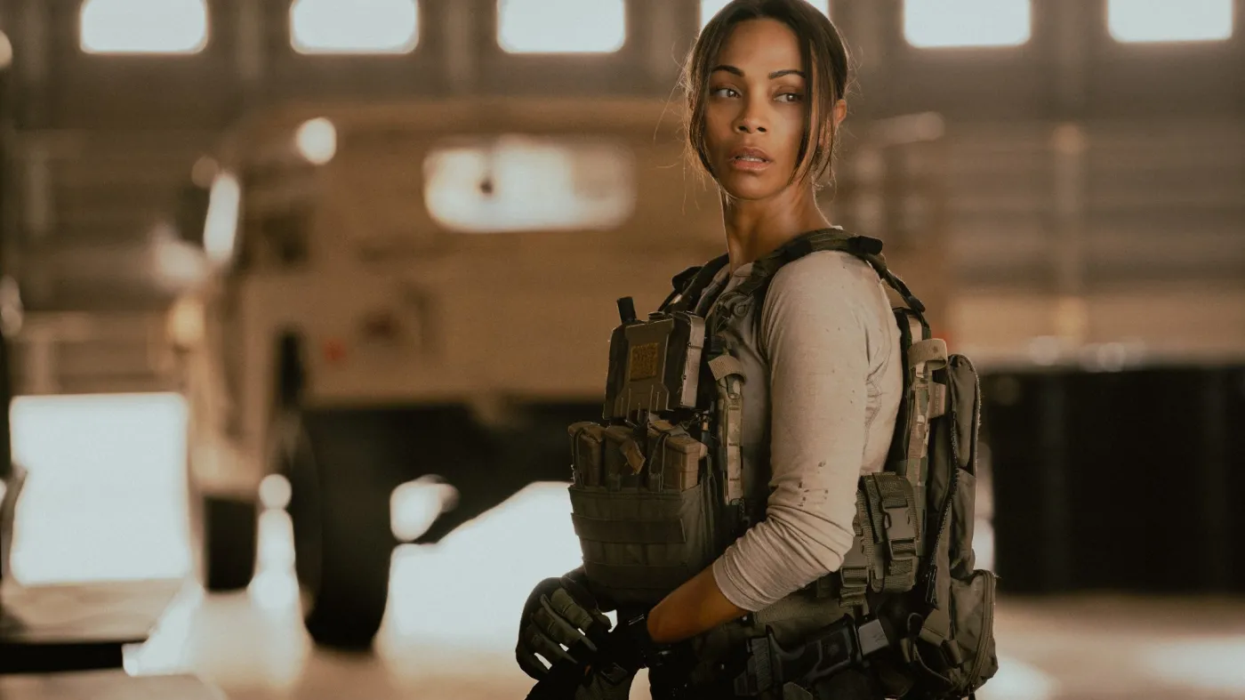 Zoe Saldaña w serialu "Lioness"