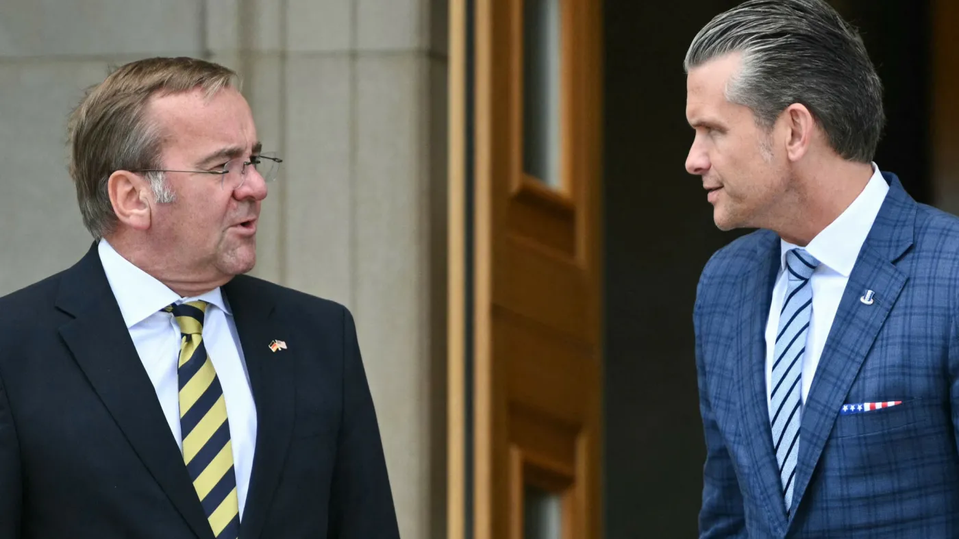 Boris Pistorius i Pete Hegseth