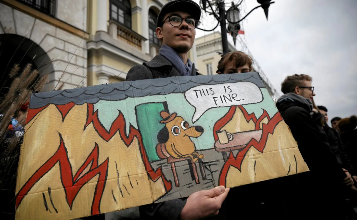 Młodzieżowy Strajk Klimatyczny w Warszawie
