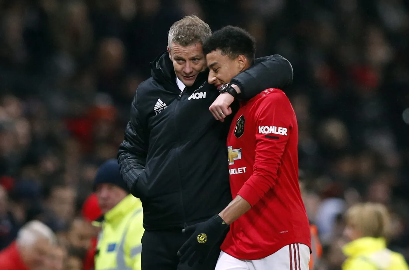 Ole Gunnar Solskjaer i Jesse Lingard