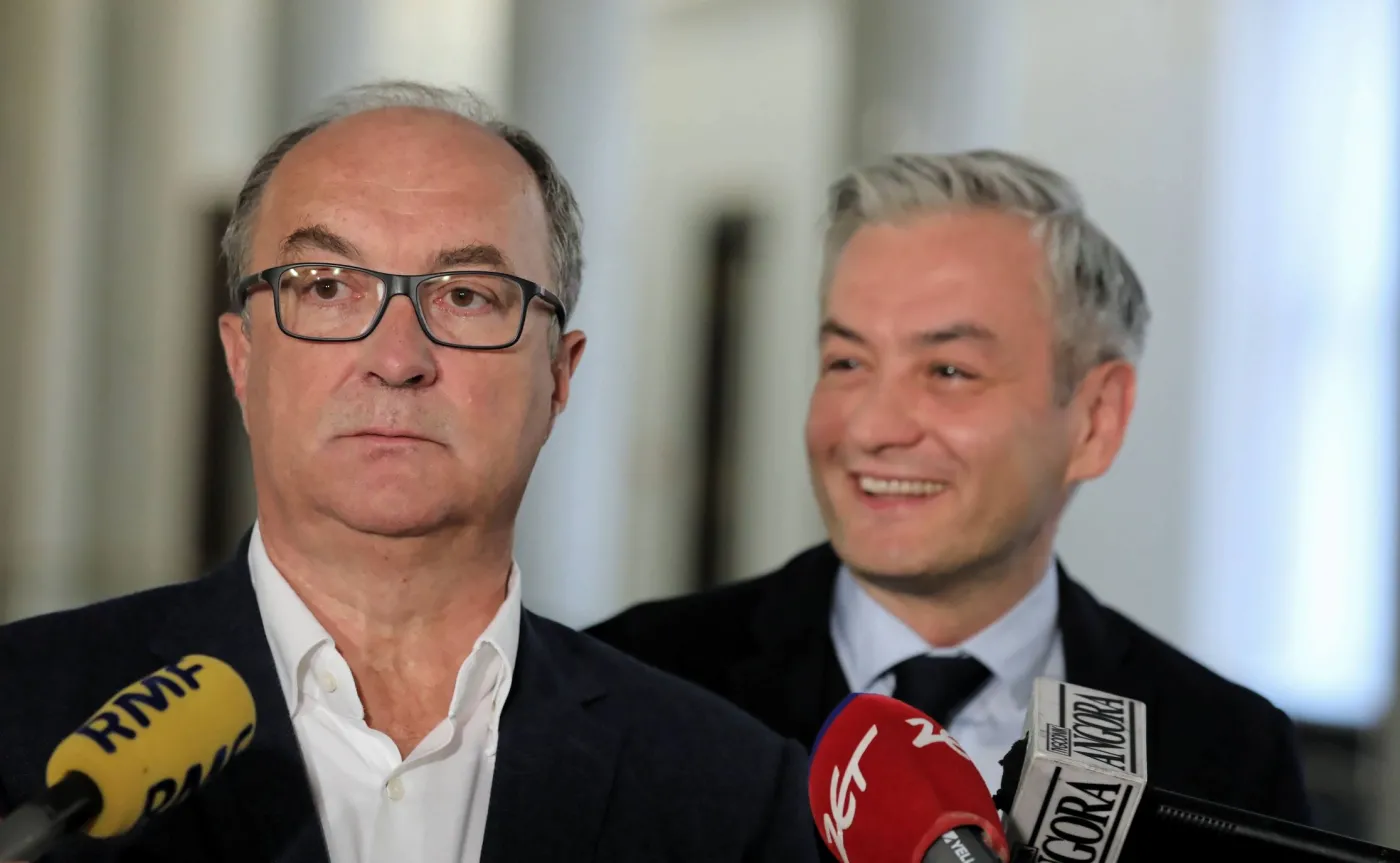 Włodzimierz Czarzasty i Robert Biedroń