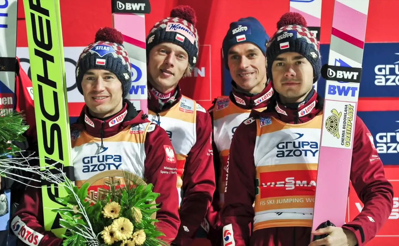 Polska wygrała konkurs drużynowy w Klingenthal