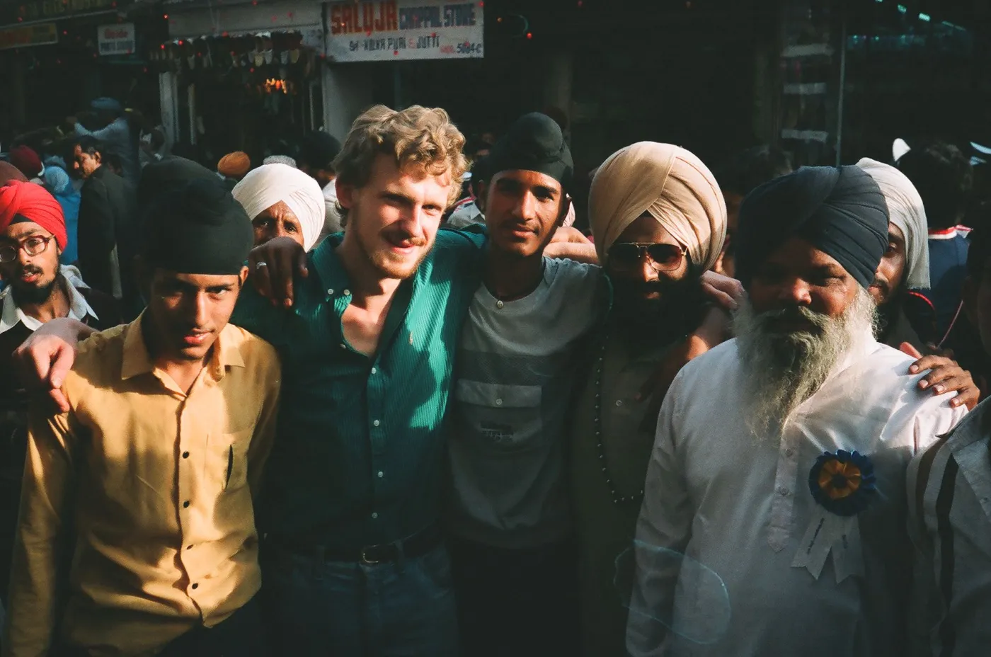 Cezary Borowy w New Delhi 1989 rok