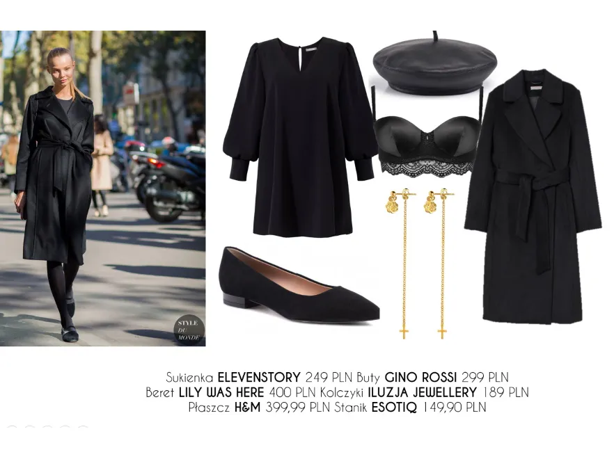 Black queen: inspirujące STYLIZACJE Magdaleny Frąckowiak