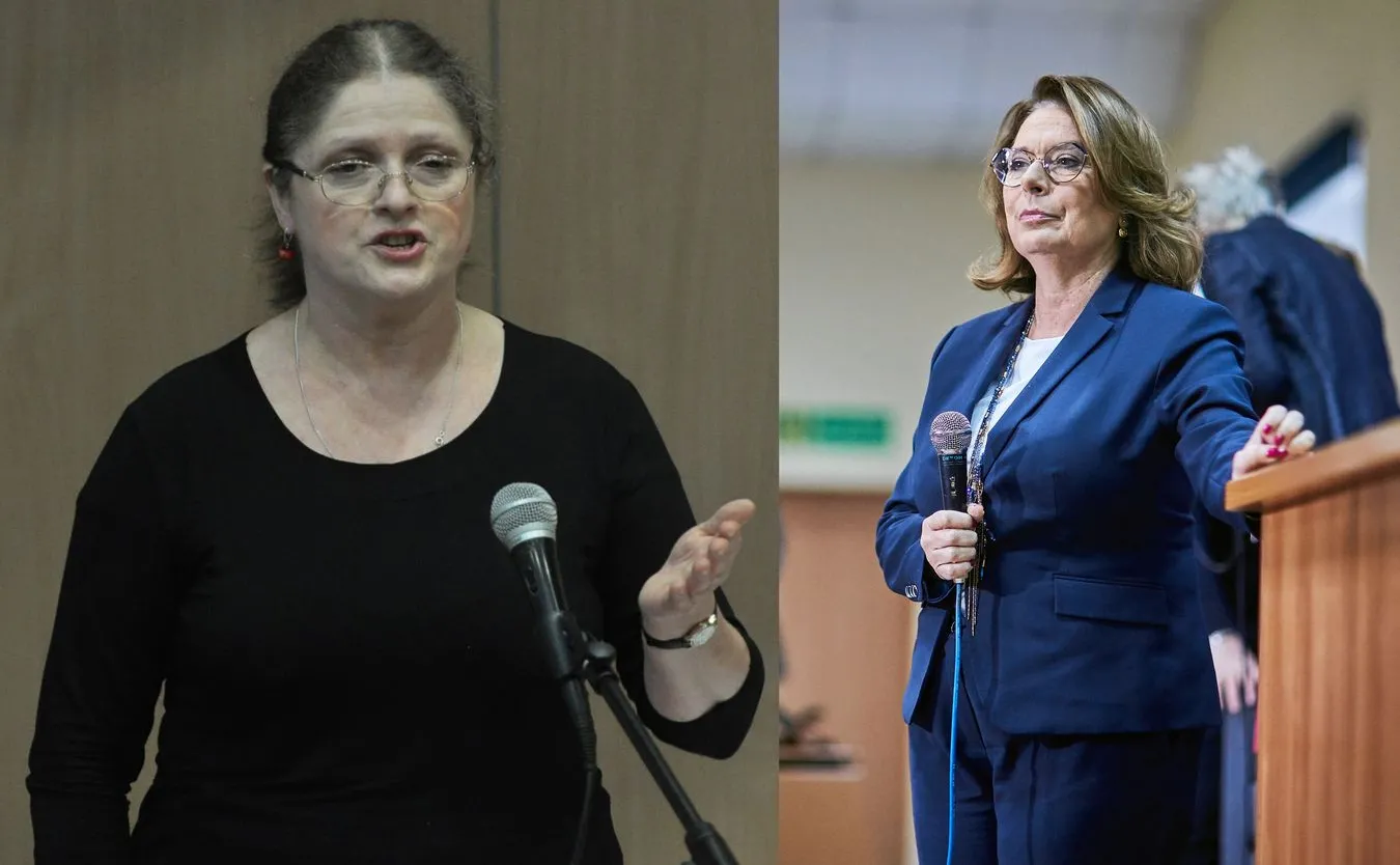 Krystyna Pawłowicz i Małgorzata Kidawa-Błońska