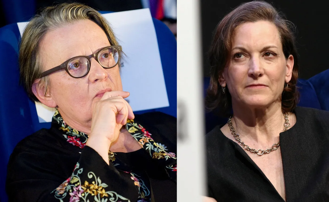Agnieszka Holland i Anne Applebaum
