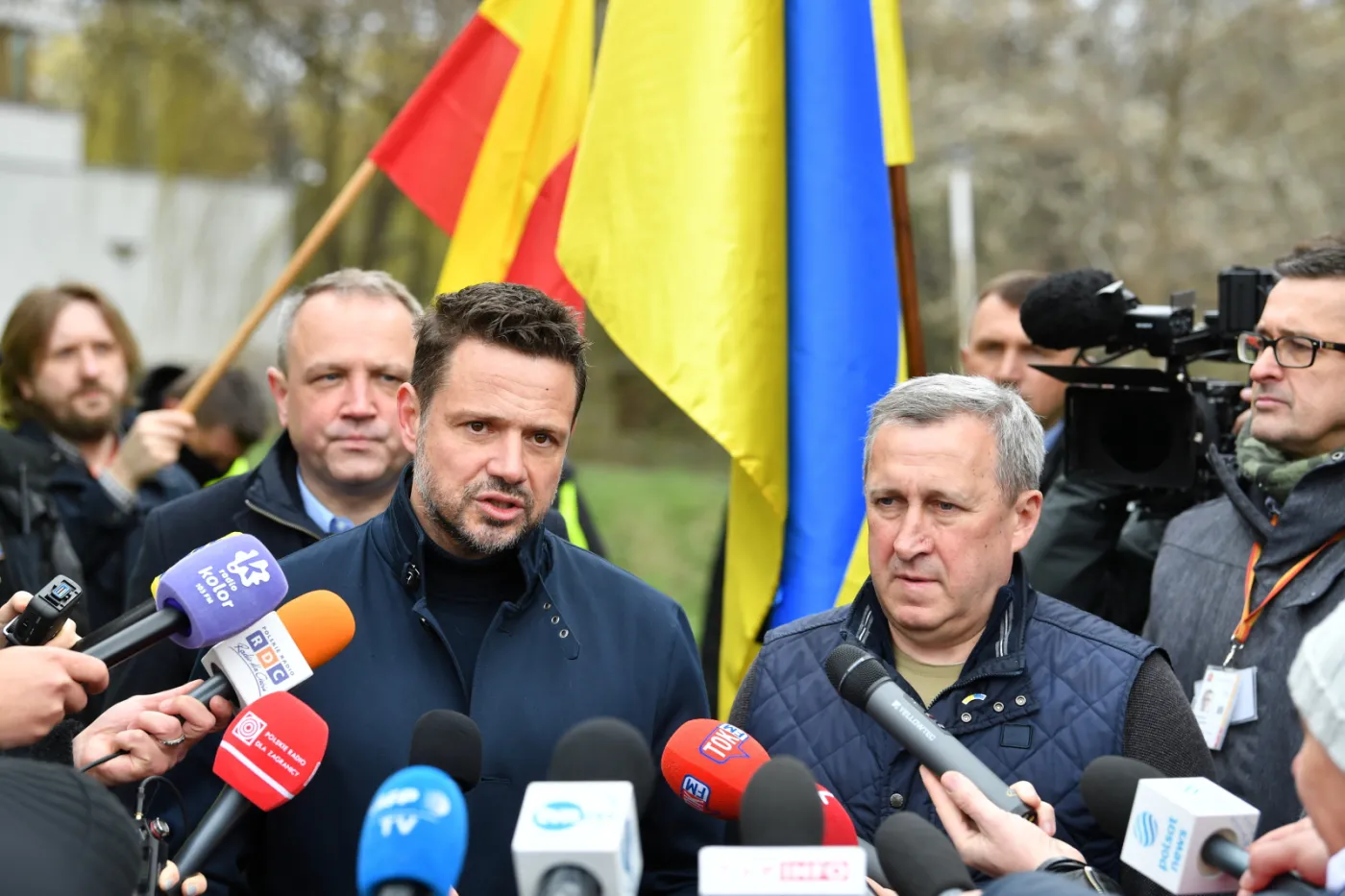 Trzaskowski: Odzyskane "szpiegowo" chcemy przekazać naszym ukraińskim przyjaciołom
