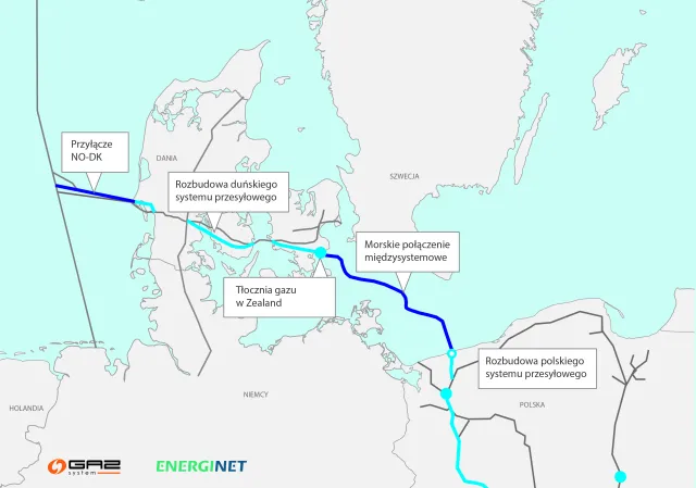 Minister Moskwa: Nie cała przepustowość Baltic Pipe może okazać się potrzebna