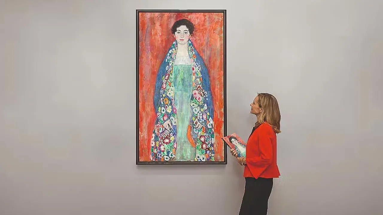 Portret panny Lieser, Gustav Klimt