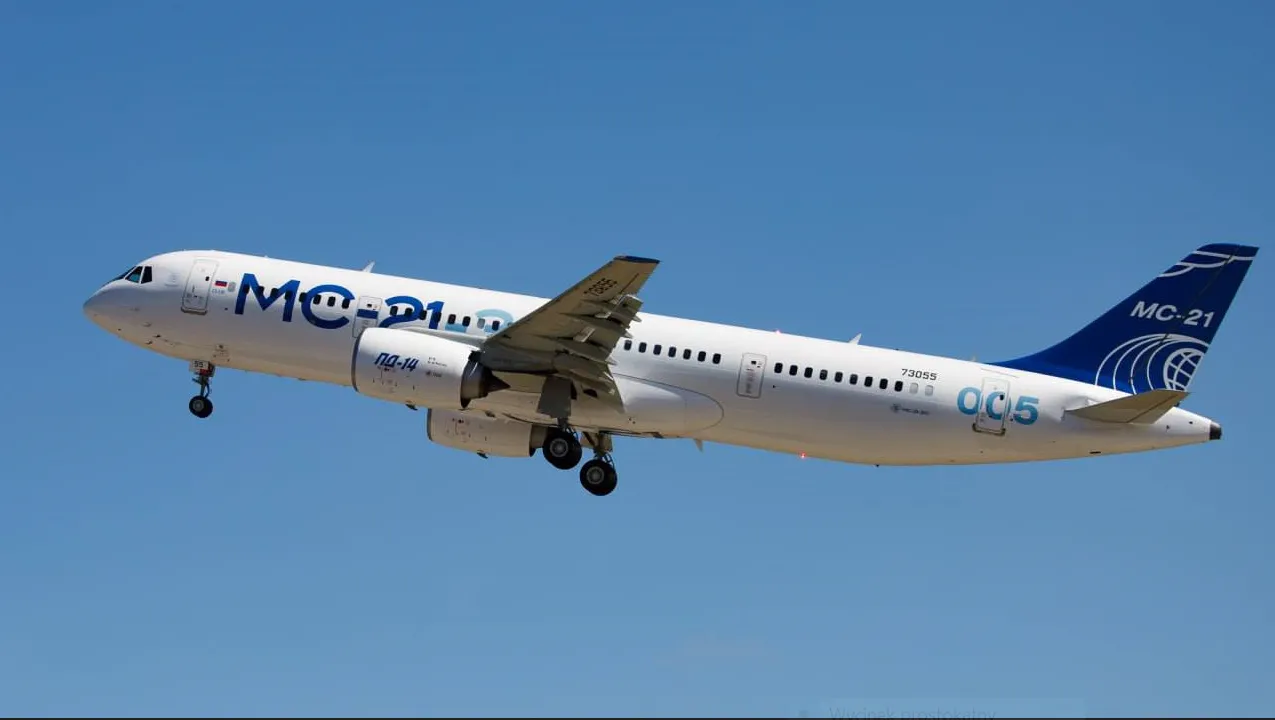 Bez jednej śrubki z importu? MS-21 pokazał, że potrafi latać!