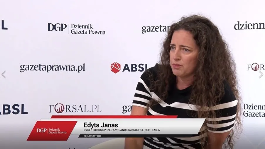Edyta Janas Dyrektor ds. Sprzedaży Randstad Sourceright EMEA: potrzebujemy innych kompetencji niż 20 lat temu.