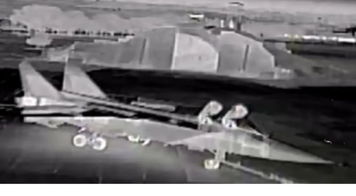 Nocny pogrom na Krymie. Z dymem poszedł myśliwiec i sprzęt wart miliony