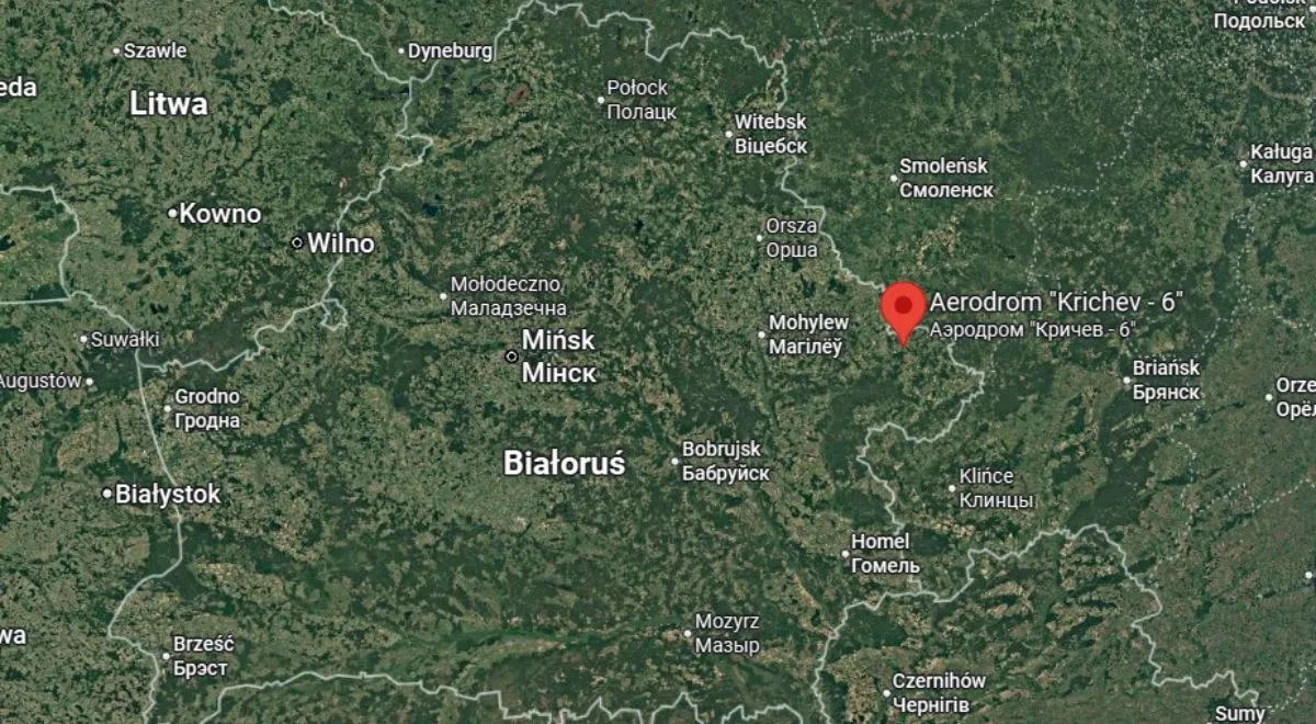 Orieszniki rozmieszczono w Krzyczewie na Białorusi