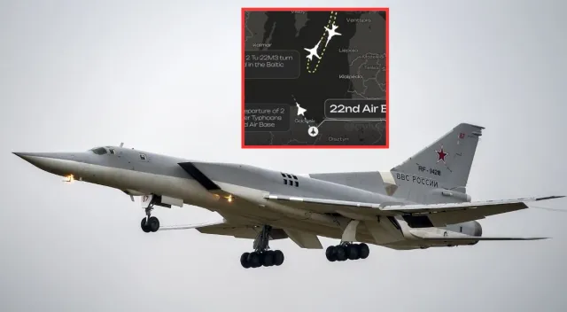 Znów symulowali atak na Polskę? Rosyjskie bombowce nad Bałtykiem, NATO poderwało myśliwce