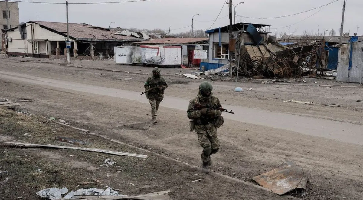 Ukraińcy weszli w linie Rosjan jak w masło. Oczyścili z nich cały region