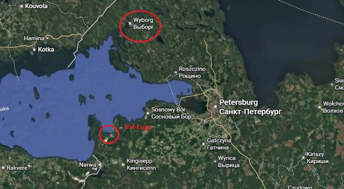 Zaatakowano porty w Wyborgu i Ust-Łudze