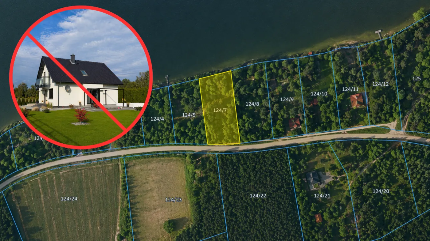 zakaz, dom, nieruchomości, działka, budowa