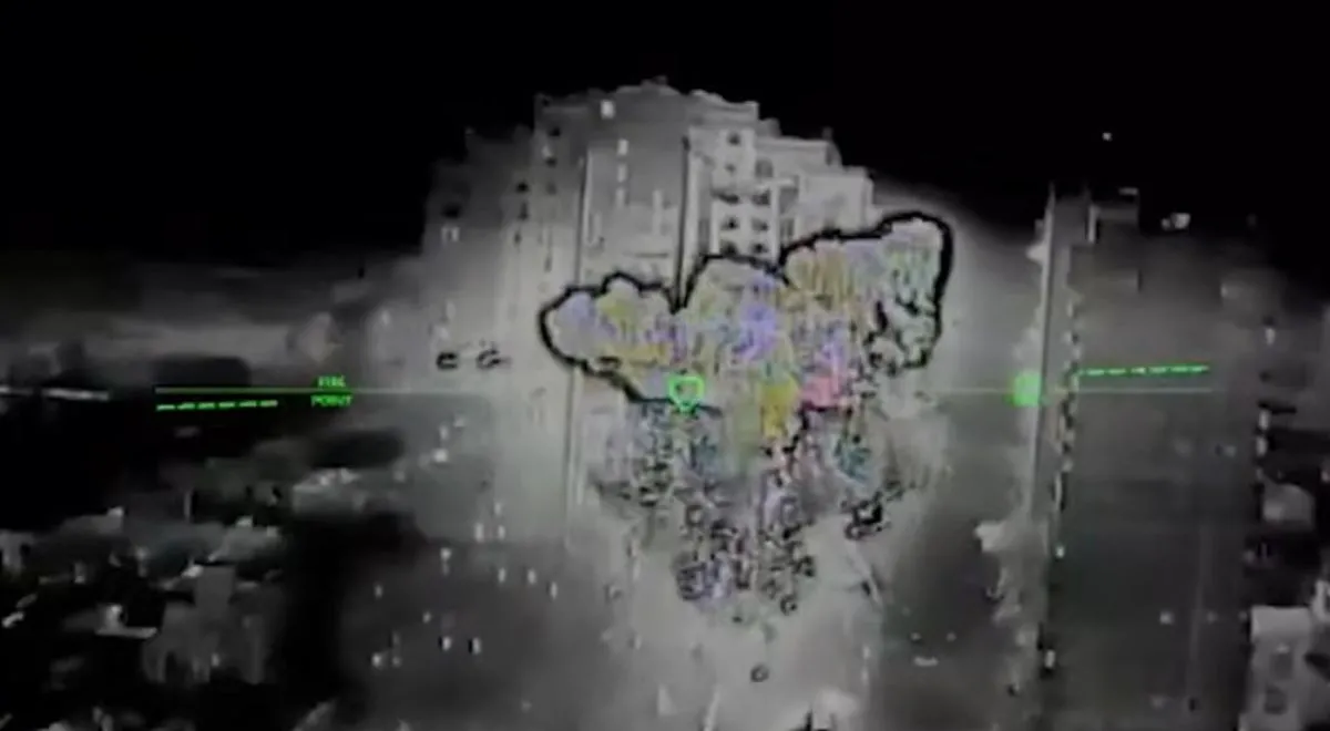 wojna w Ukrainie atak dronów fsb donieck