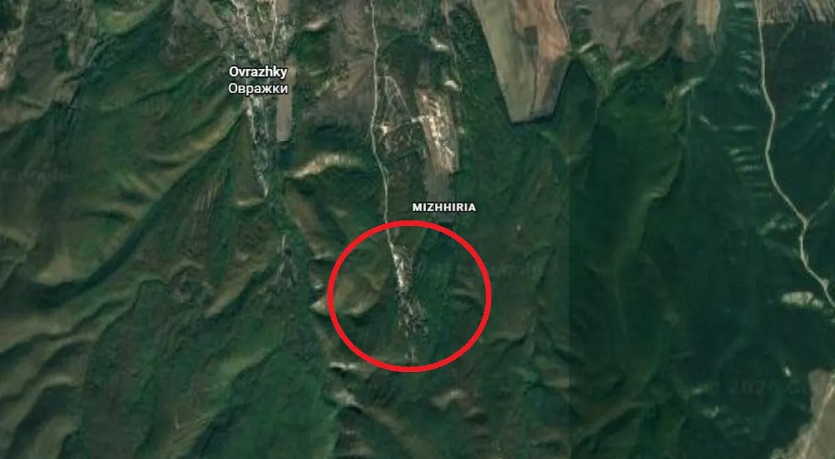 Miżhirja leży na południu Krymu