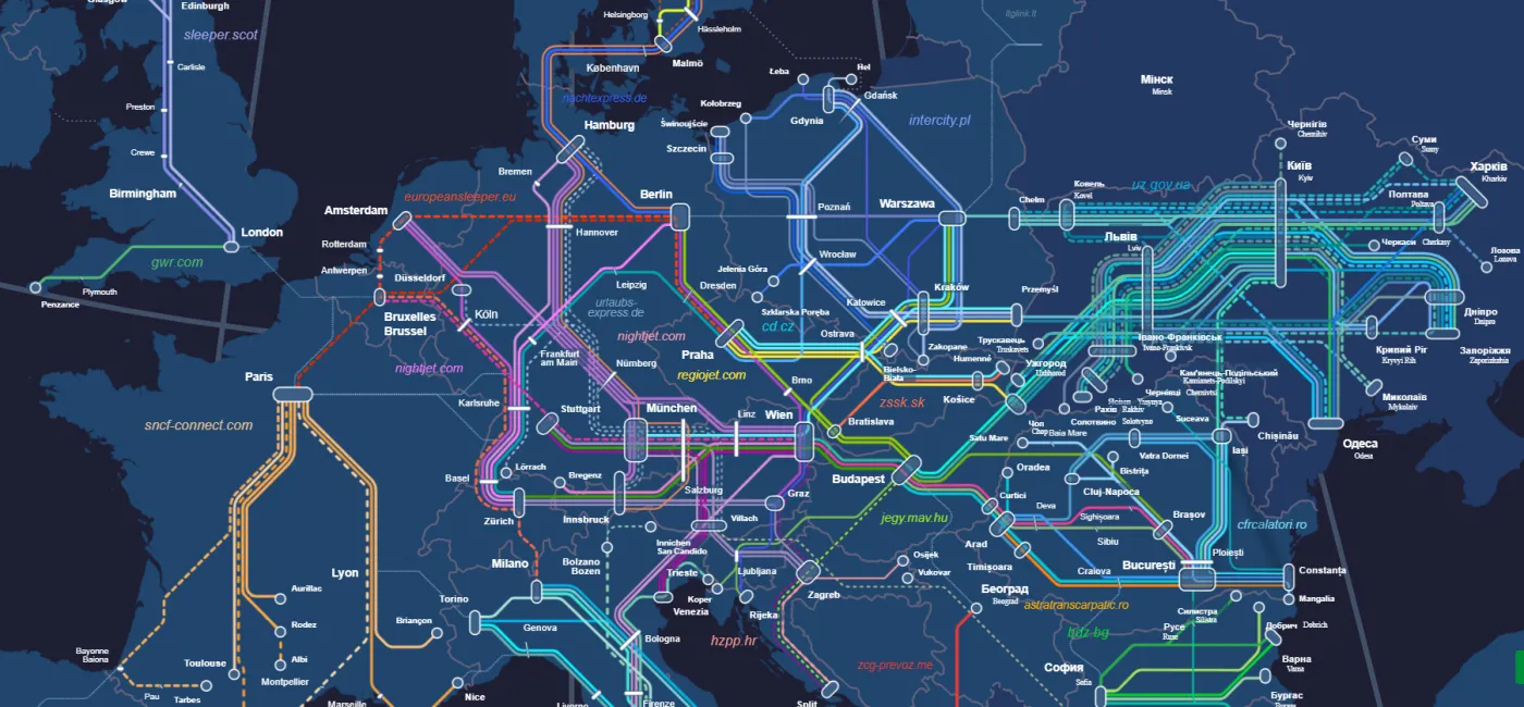 Nocne przejady po Europie i Polsce
