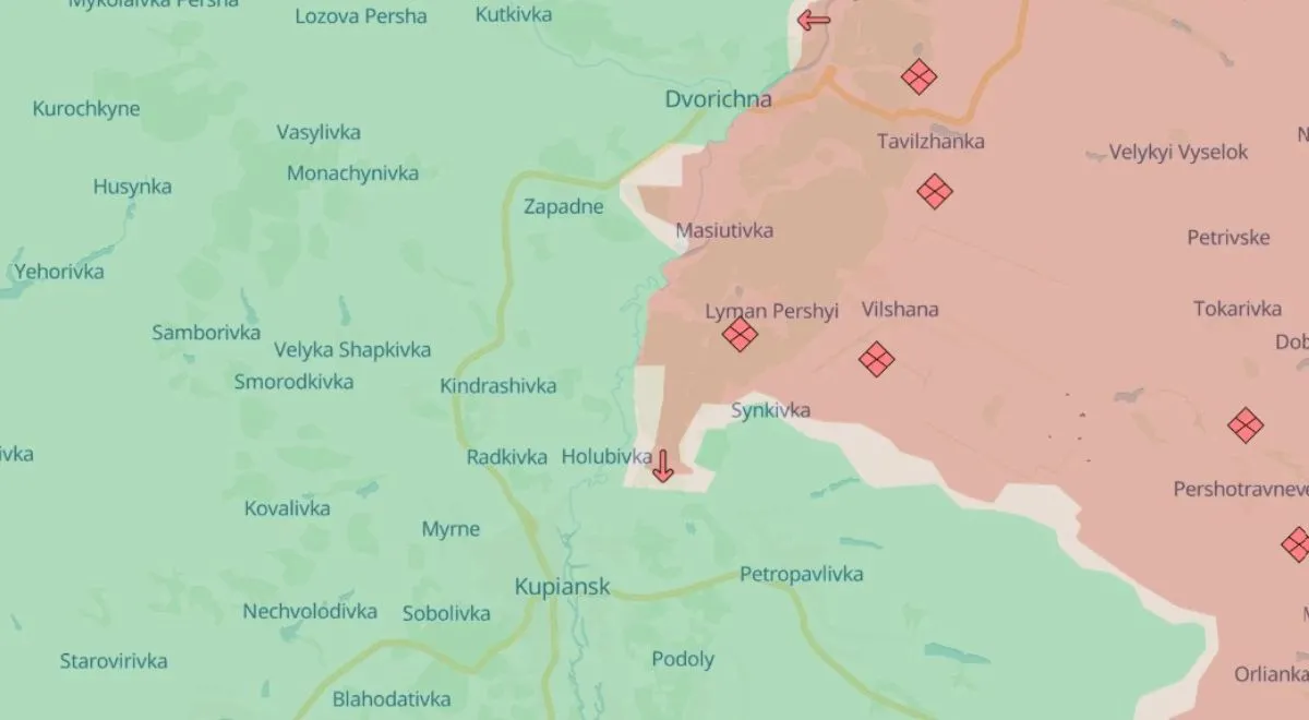 Sytuacja wokół Kupiańska 30.11.2024