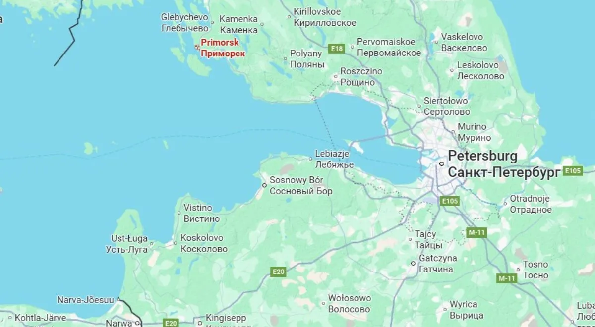 Primorsk to największy port naftowy Rosji