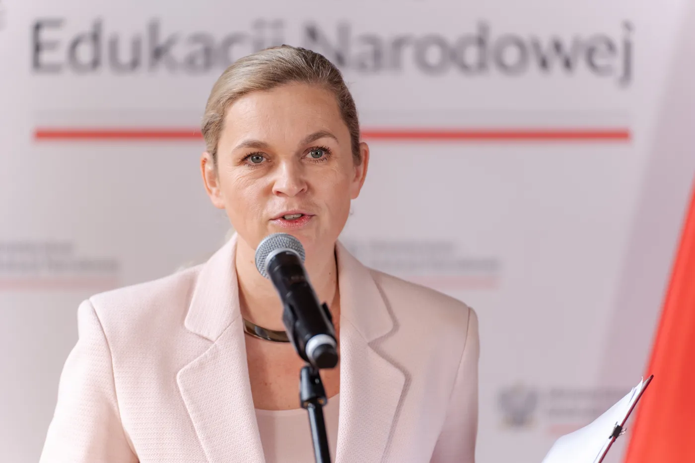 Minister edukacji Barbara Nowacka