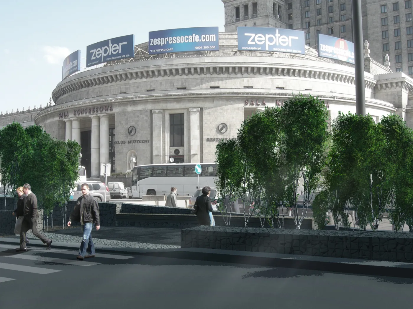 Tak będzie wyglądała ul. Emilii Plater po remoncie (GALERIA)