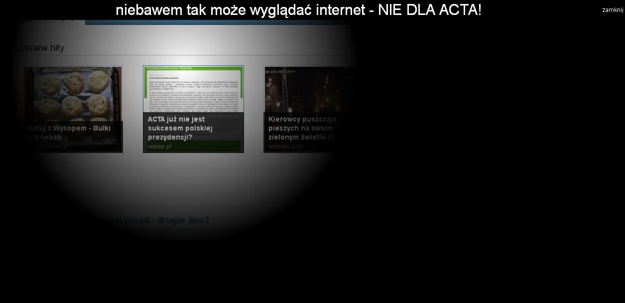 Ministerstwo kultury prosiło 27 organizacji o uwagi ws. ACTA