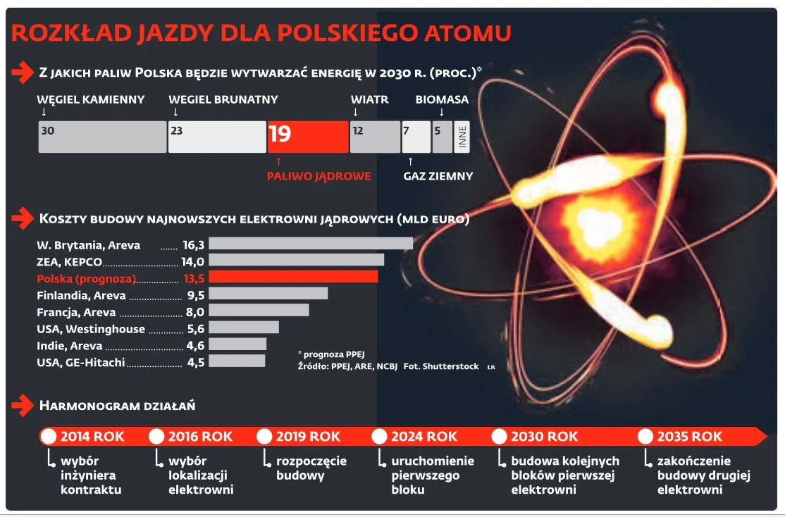 Polska pożegna się z elektrownią atomową? Tauron, Enea i KGHM jeszcze nie kupiły udziałów w PGE EJ 1