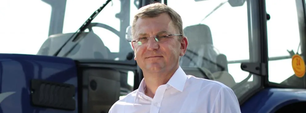Prezes Farmtracu Andrzej Kublik: Traktorem na szczyt Europy