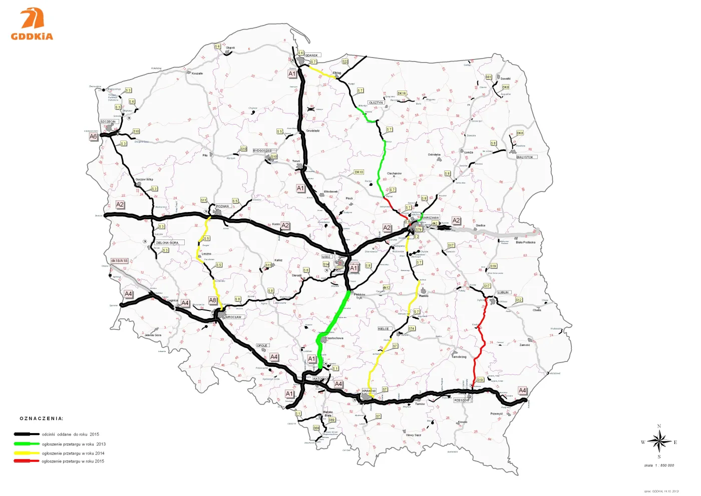 GDDKiA zapłaci 8 mln za nic. "Zerwanie kontraktu na bramki było bardziej opłacalne"