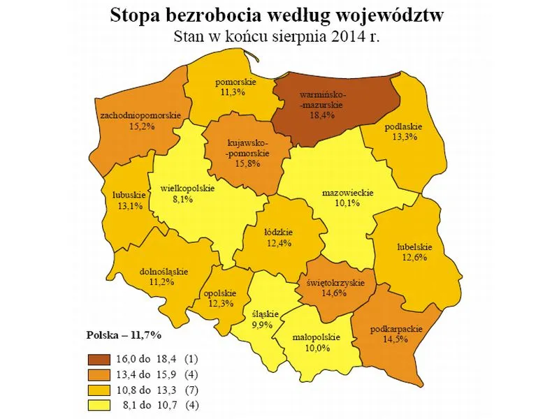 Spada bezrobocie. Oto najnowsze dane GUS