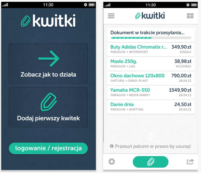 Kwitki (iOS, Android)
