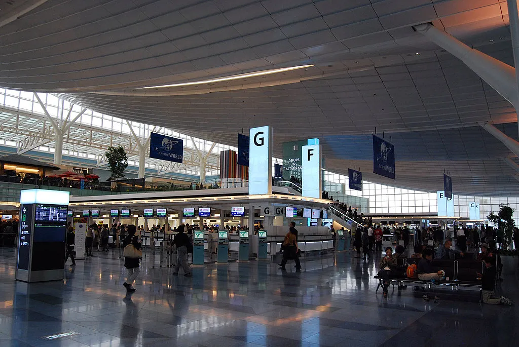 Miejsce 5. Tokyo Haneda International Airport (HND)
