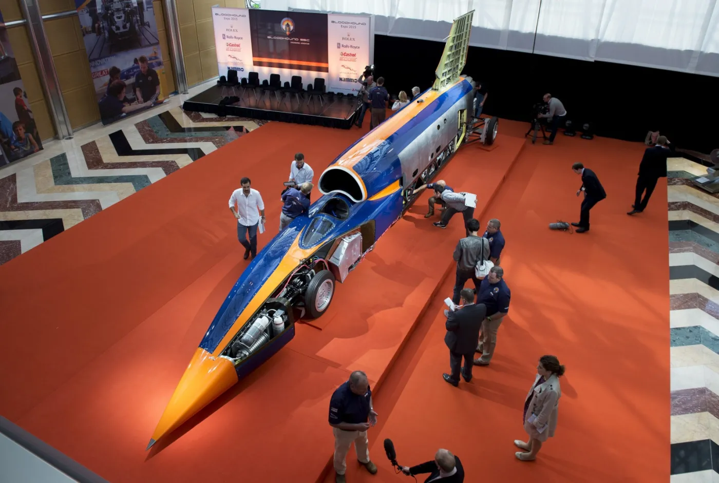 Bloodhound SSC. Tak wygląda najszybszy samochód na ziemi