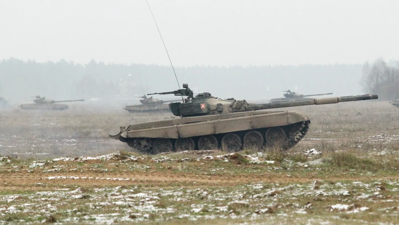 Polski czołg T-72M1 