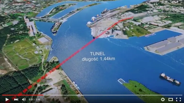 Przetarg na budowę tunelu w Świnoujściu wkroczył w nową fazę. Zaproszono 14 firm