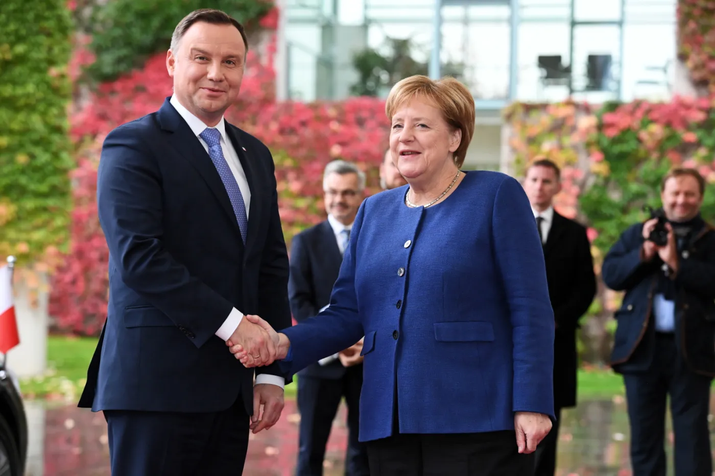Niemiecka prasa o wizycie Dudy: "Minął czas górnolotnych przemówień w relacjach z Polską"
