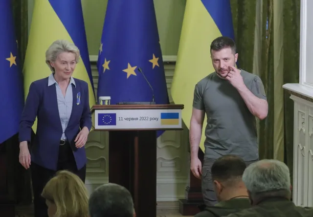 Von der Leyen w Kijowie: Droga do UE jest znana i konkretna