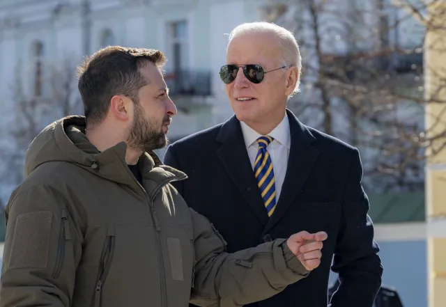 Media: Prezydent USA opuszcza Kijów. Potajemna wizyta Bidena miała kilka wariantów