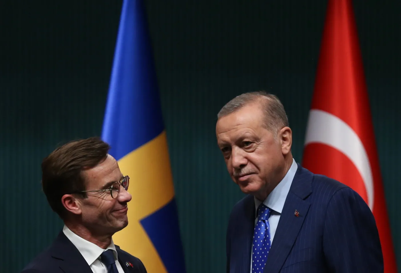 Premier Szwecji zabiegał w Ankarze o zgodę na wstąpienie do NATO. Erdogana nie przekonał