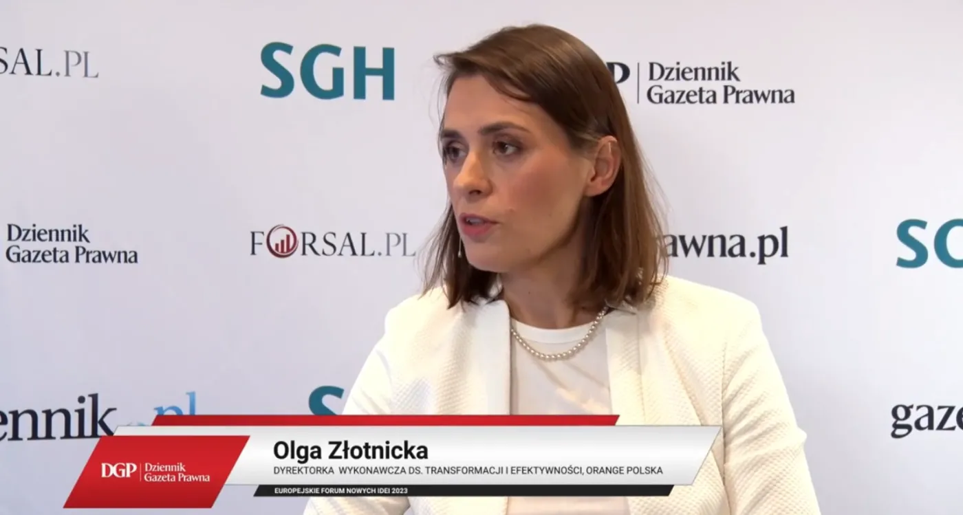 Olga Złotnicka, Orange Polska: „Chcemy być liderem cyfrowym na rynku telekomunikacyjnym”