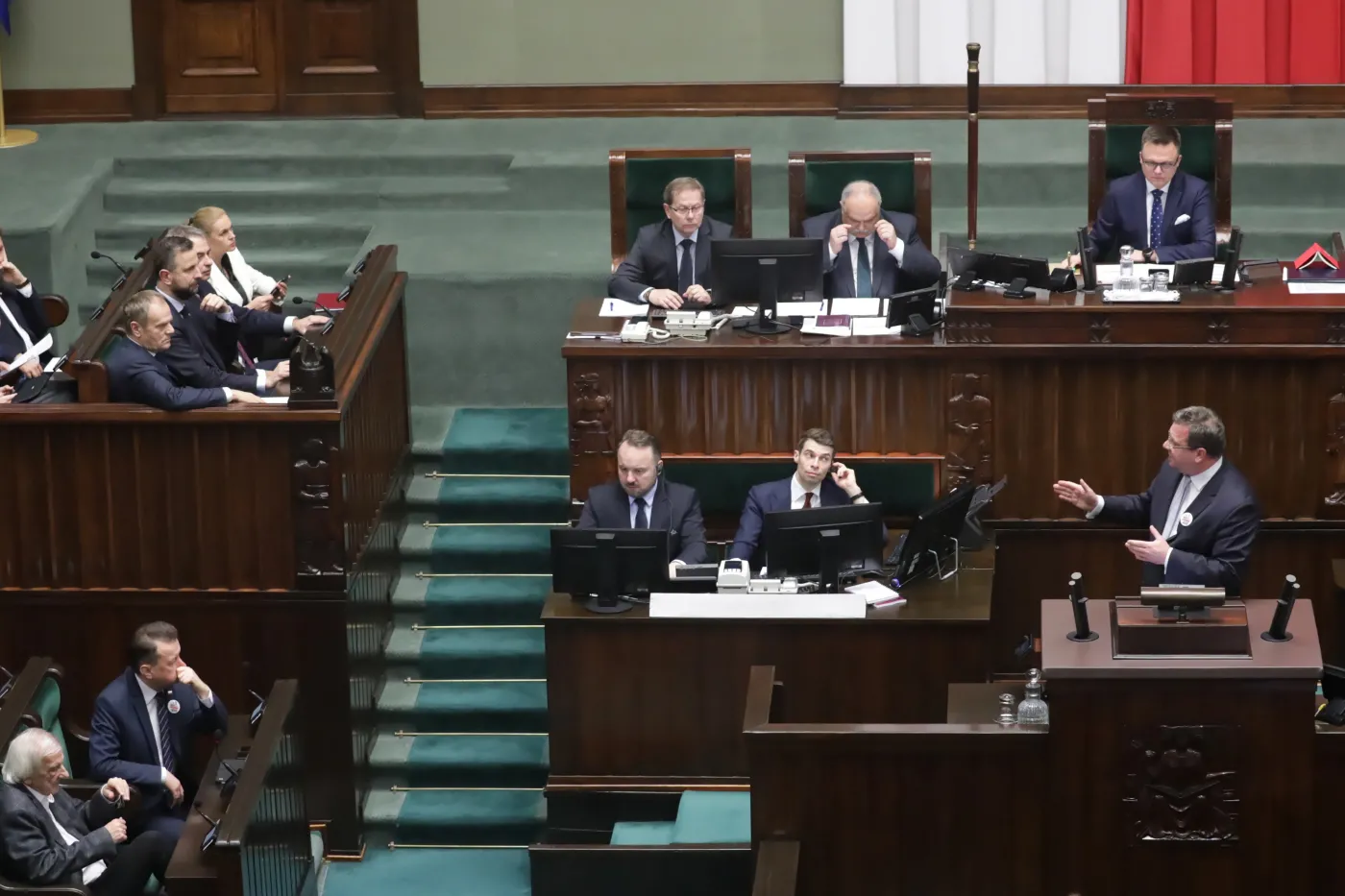 "Nie można być sędzią we własnej sprawie". KO i Lewica przeciw kandydatom PiS-u do komisji śledczej ws. Pegasusa